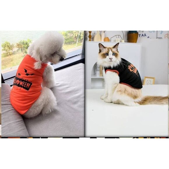 2 Pieces Dog Lightweight Shirt for Small Dogs - Picture 3 of 3